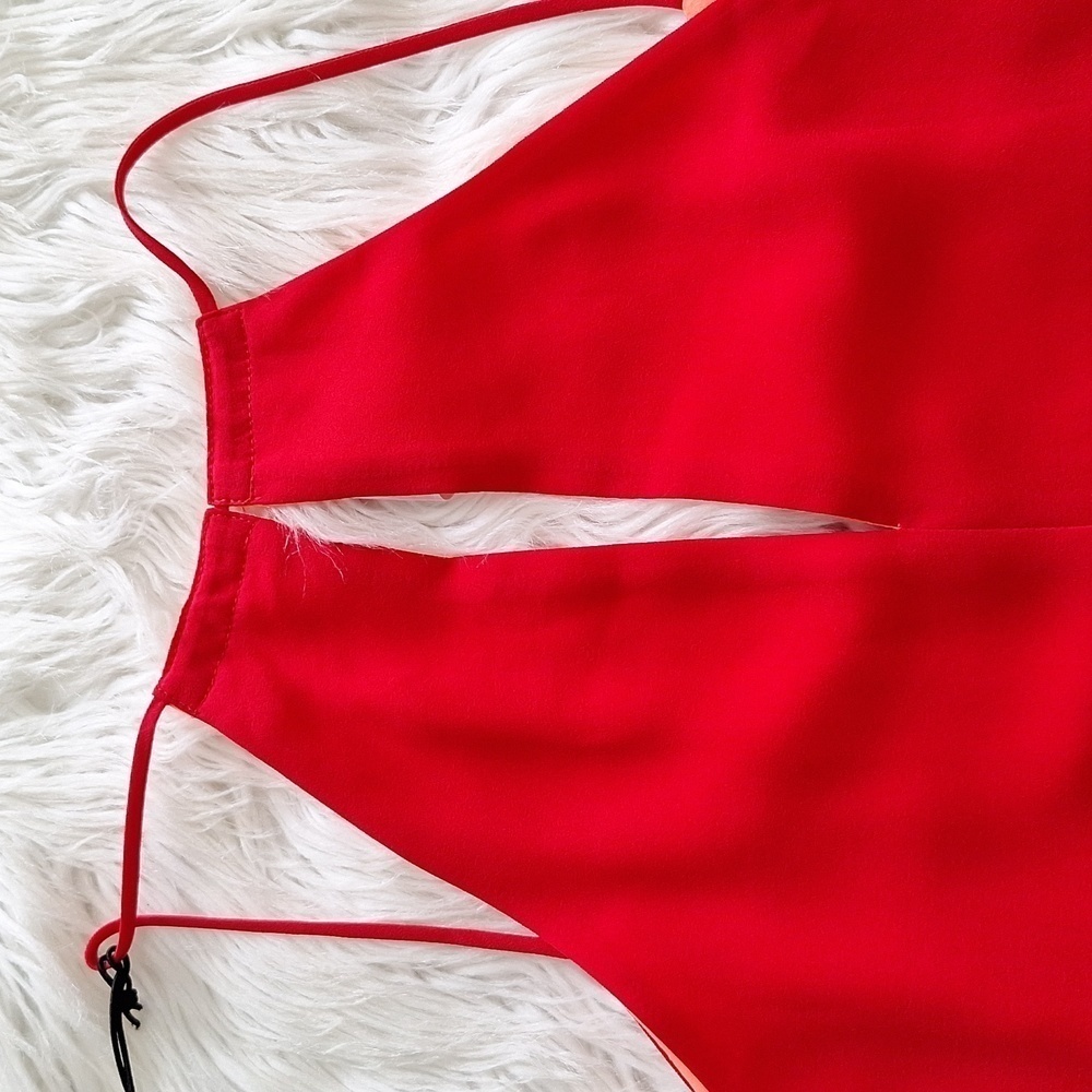 NEW Express Barcelona Reversible Cami in Red and Coral - Picture 11 of 15